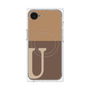 プレミアムパネル with MagSafe［ オリジナル - initial two tone - U brown ］