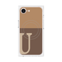 プレミアムパネル with MagSafe［ オリジナル - initial two tone - U brown ］