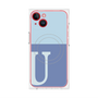 プレミアムパネル with MagSafe［ オリジナル - initial two tone - U blue ］