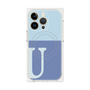 プレミアムパネル with MagSafe［ オリジナル - initial two tone - U blue ］