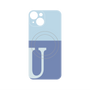 プレミアムパネル with MagSafe［ オリジナル - initial two tone - U blue ］