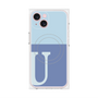 プレミアムパネル with MagSafe［ オリジナル - initial two tone - U blue ］