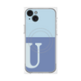 プレミアムパネル with MagSafe［ オリジナル - initial two tone - U blue ］