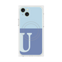 プレミアムパネル with MagSafe［ オリジナル - initial two tone - U blue ］