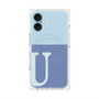 プレミアムパネル with MagSafe［ オリジナル - initial two tone - U blue ］