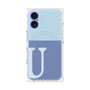 プレミアムパネル with MagSafe［ オリジナル - initial two tone - U blue ］