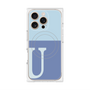 プレミアムパネル with MagSafe［ オリジナル - initial two tone - U blue ］