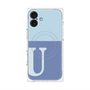 プレミアムパネル with MagSafe［ オリジナル - initial two tone - U blue ］