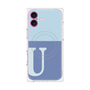 プレミアムパネル with MagSafe［ オリジナル - initial two tone - U blue ］