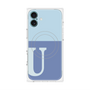 プレミアムパネル with MagSafe［ オリジナル - initial two tone - U blue ］