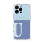 プレミアムパネル with MagSafe［ オリジナル - initial two tone - U blue ］