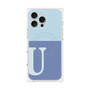 プレミアムパネル with MagSafe［ オリジナル - initial two tone - U blue ］