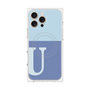 プレミアムパネル with MagSafe［ オリジナル - initial two tone - U blue ］