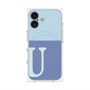 プレミアムパネル with MagSafe［ オリジナル - initial two tone - U blue ］