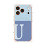 プレミアムパネル with MagSafe［ オリジナル - initial two tone - U blue ］