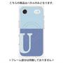 プレミアムパネル with MagSafe［ オリジナル - initial two tone - U blue ］