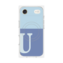 プレミアムパネル with MagSafe［ オリジナル - initial two tone - U blue ］
