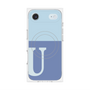 プレミアムパネル with MagSafe［ オリジナル - initial two tone - U blue ］
