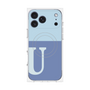 プレミアムパネル with MagSafe［ オリジナル - initial two tone - U blue ］