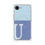 プレミアムパネル with MagSafe［ オリジナル - initial two tone - U blue ］