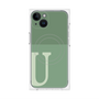 プレミアムパネル with MagSafe［ オリジナル - initial two tone - U green ］