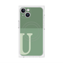 プレミアムパネル with MagSafe［ オリジナル - initial two tone - U green ］