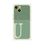 プレミアムパネル with MagSafe［ オリジナル - initial two tone - U green ］