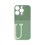 プレミアムパネル with MagSafe［ オリジナル - initial two tone - U green ］