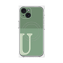 プレミアムパネル with MagSafe［ オリジナル - initial two tone - U green ］
