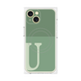 プレミアムパネル with MagSafe［ オリジナル - initial two tone - U green ］