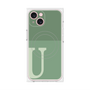 プレミアムパネル with MagSafe［ オリジナル - initial two tone - U green ］