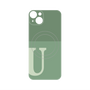 プレミアムパネル with MagSafe［ オリジナル - initial two tone - U green ］