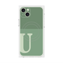 プレミアムパネル with MagSafe［ オリジナル - initial two tone - U green ］