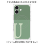 プレミアムパネル with MagSafe［ オリジナル - initial two tone - U green ］