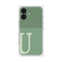 プレミアムパネル with MagSafe［ オリジナル - initial two tone - U green ］