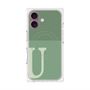 プレミアムパネル with MagSafe［ オリジナル - initial two tone - U green ］