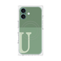 プレミアムパネル with MagSafe［ オリジナル - initial two tone - U green ］