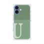 プレミアムパネル with MagSafe［ オリジナル - initial two tone - U green ］