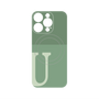 プレミアムパネル with MagSafe［ オリジナル - initial two tone - U green ］