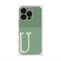 プレミアムパネル with MagSafe［ オリジナル - initial two tone - U green ］