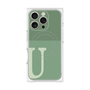 プレミアムパネル with MagSafe［ オリジナル - initial two tone - U green ］
