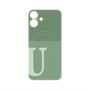 プレミアムパネル with MagSafe［ オリジナル - initial two tone - U green ］