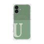 プレミアムパネル with MagSafe［ オリジナル - initial two tone - U green ］