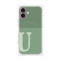 プレミアムパネル with MagSafe［ オリジナル - initial two tone - U green ］