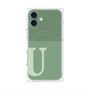 プレミアムパネル with MagSafe［ オリジナル - initial two tone - U green ］