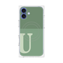 プレミアムパネル with MagSafe［ オリジナル - initial two tone - U green ］