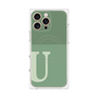 プレミアムパネル with MagSafe［ オリジナル - initial two tone - U green ］
