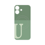 プレミアムパネル with MagSafe［ オリジナル - initial two tone - U green ］
