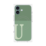 プレミアムパネル with MagSafe［ オリジナル - initial two tone - U green ］
