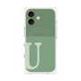 プレミアムパネル with MagSafe［ オリジナル - initial two tone - U green ］